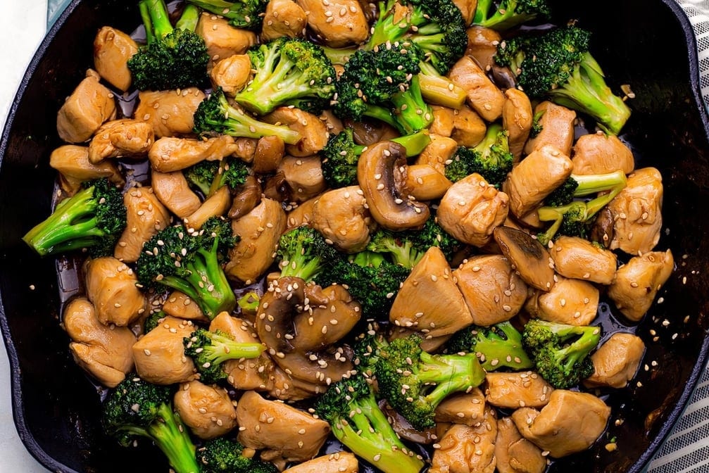 C15. Chicken Broccoli - 芥兰鸡.