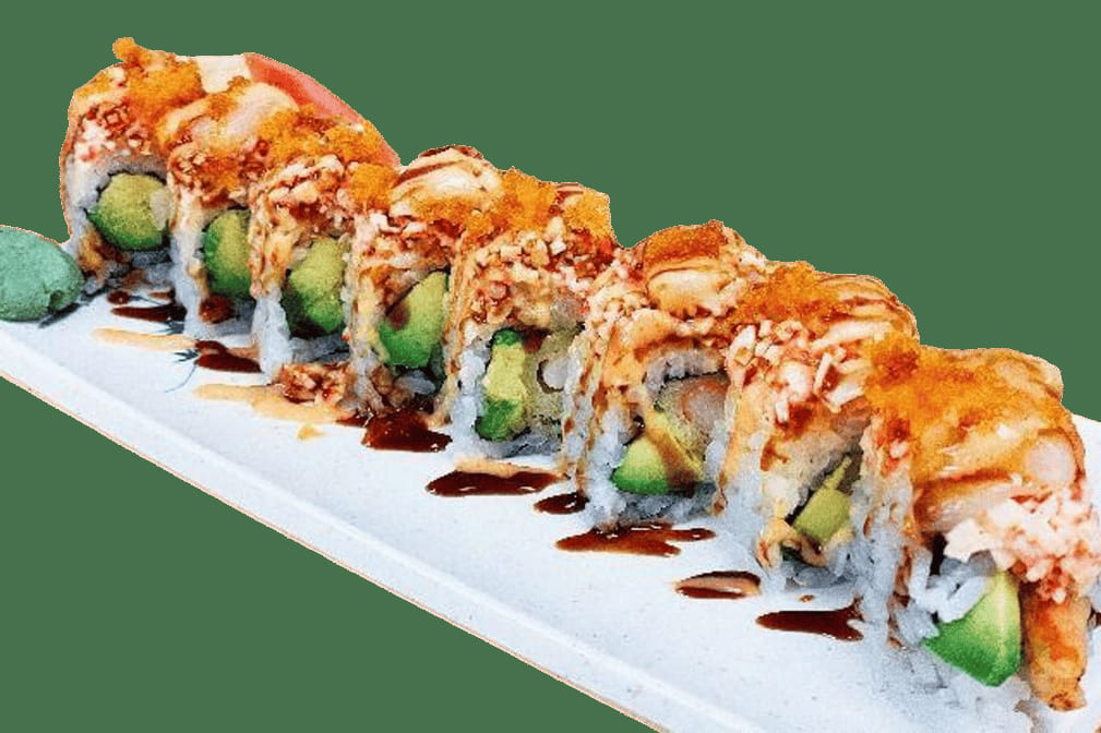 S43. Fire Scallops Roll.