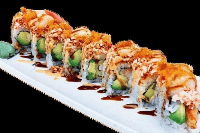 S43. Fire Scallops Roll.