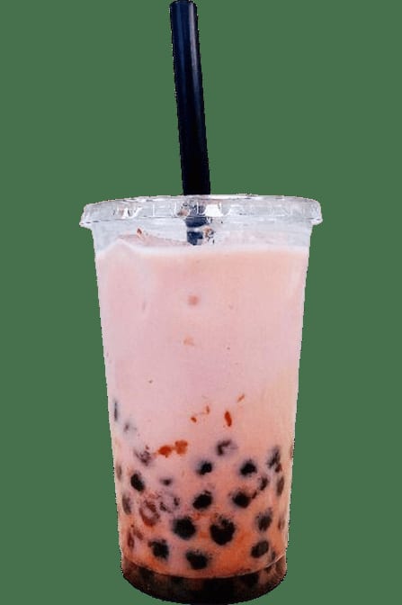 Blueberry Bubble Milk.