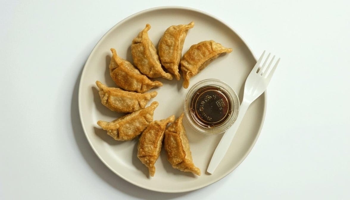 A9. Fried Dumpling - 锅贴.
