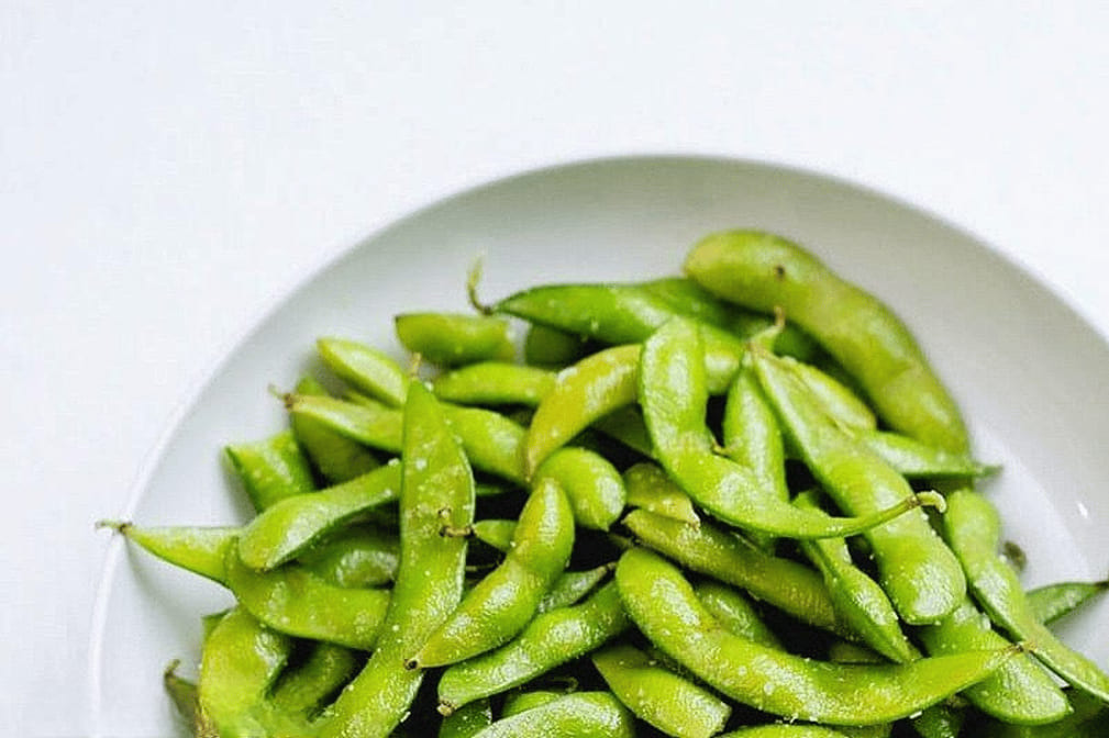 A2. Edamame Steamed Soy Beans.