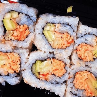 S33. Spicy Crab Cucumber Roll