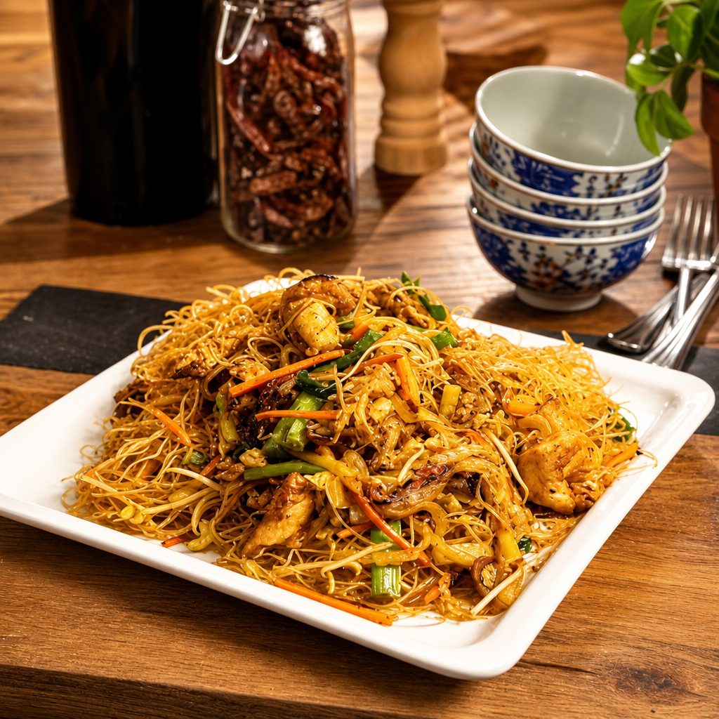 N4. Singapore Fried Rice Noodles - 新加坡炒米粉.