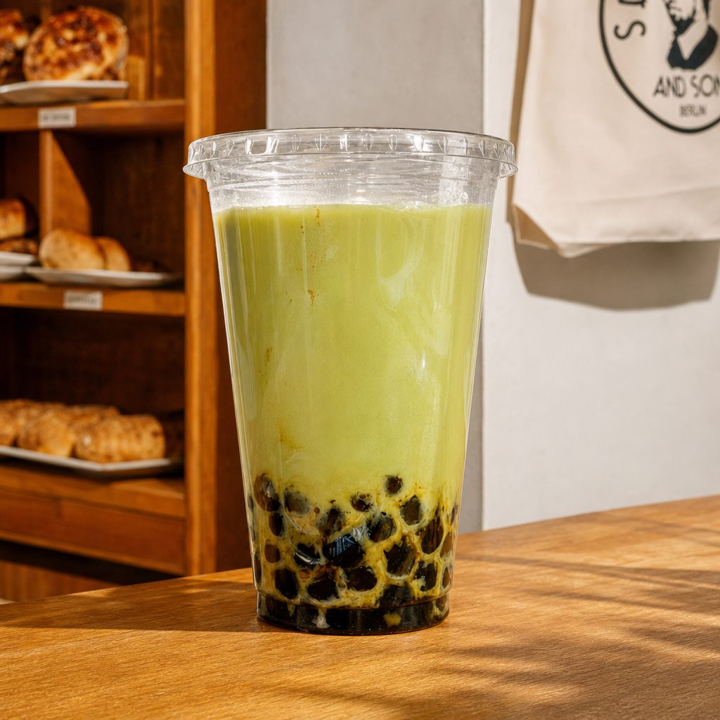 Matcha Bubble Milk.