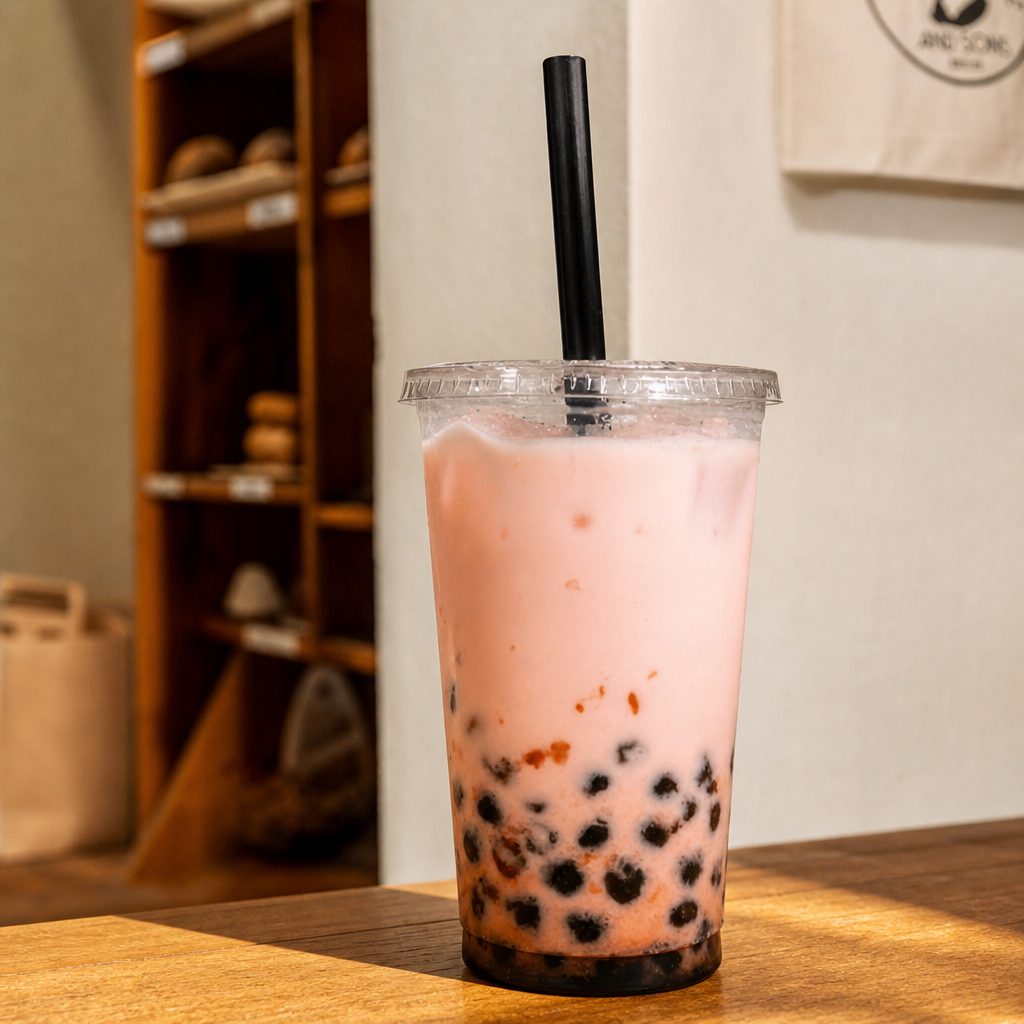 Passionfruit Bubble Milk.