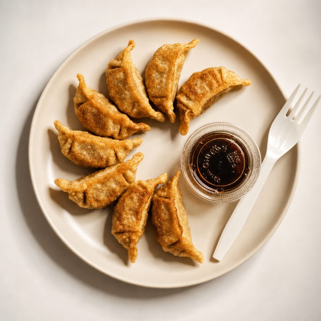 A9. Fried Dumpling - 锅贴.