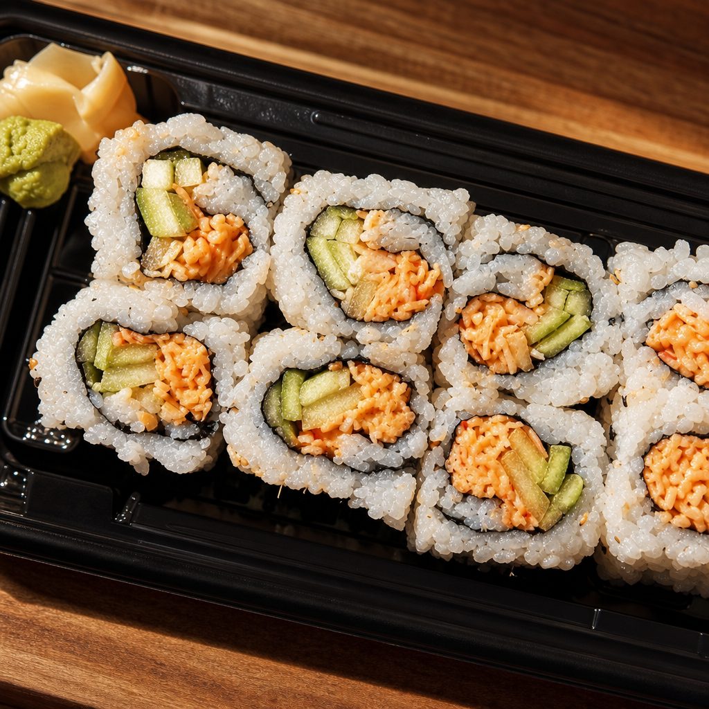 S33. Spicy Crab Cucumber Roll.