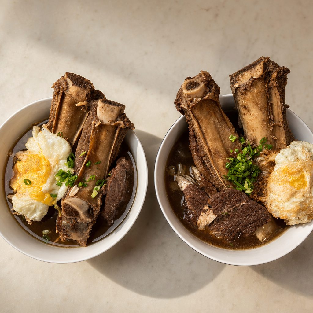 N14. Big Bone Pork Noodle Soup - 大骨猪肉面.