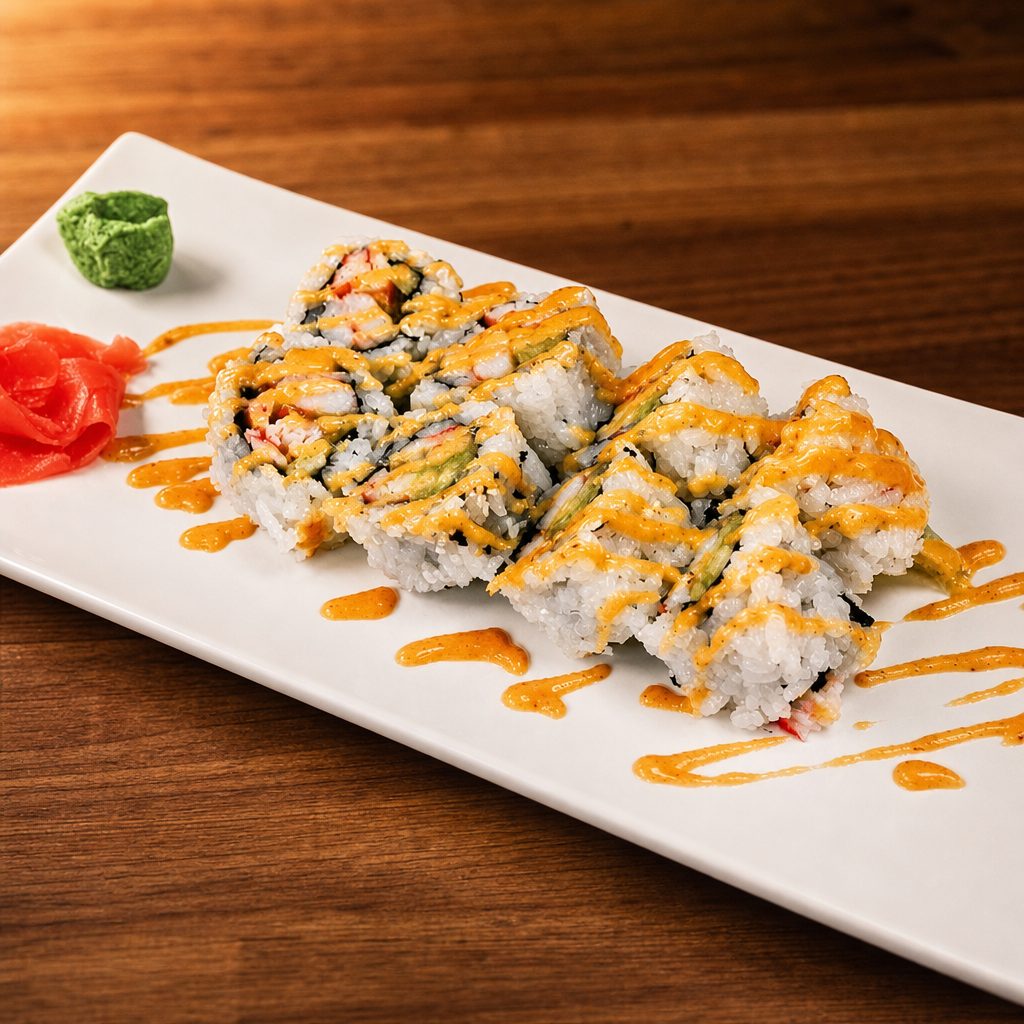 S36. Spicy Shrimp Roll.