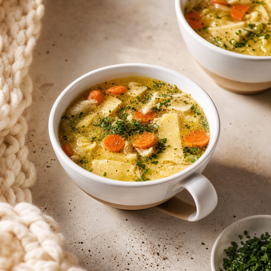 SC. Egg Drop Soup - 蛋花汤.
