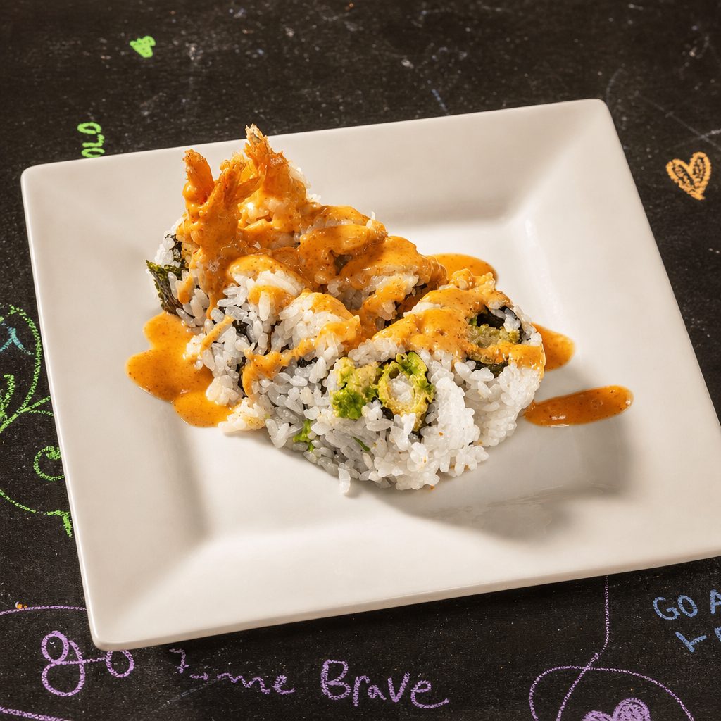 S18. Avocado Shrimp Roll.