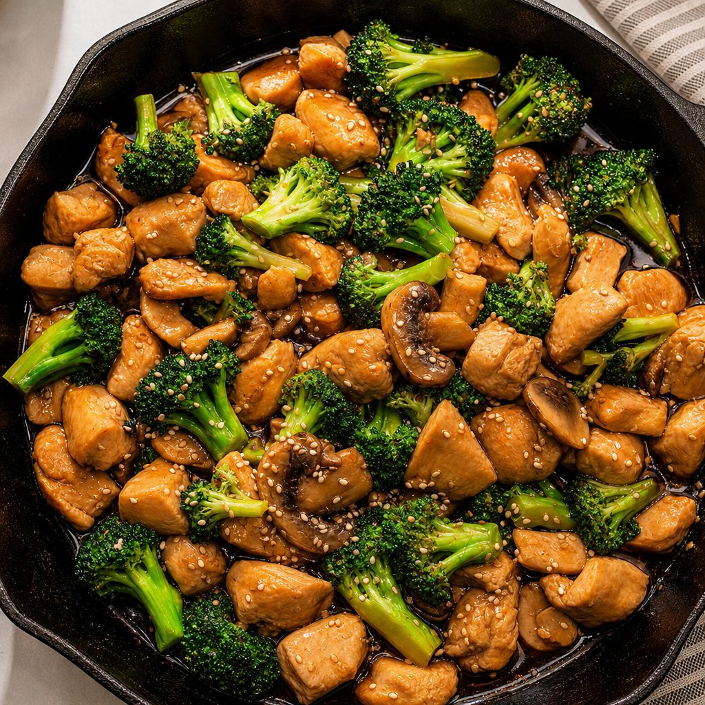 C15. Chicken Broccoli - 芥兰鸡.